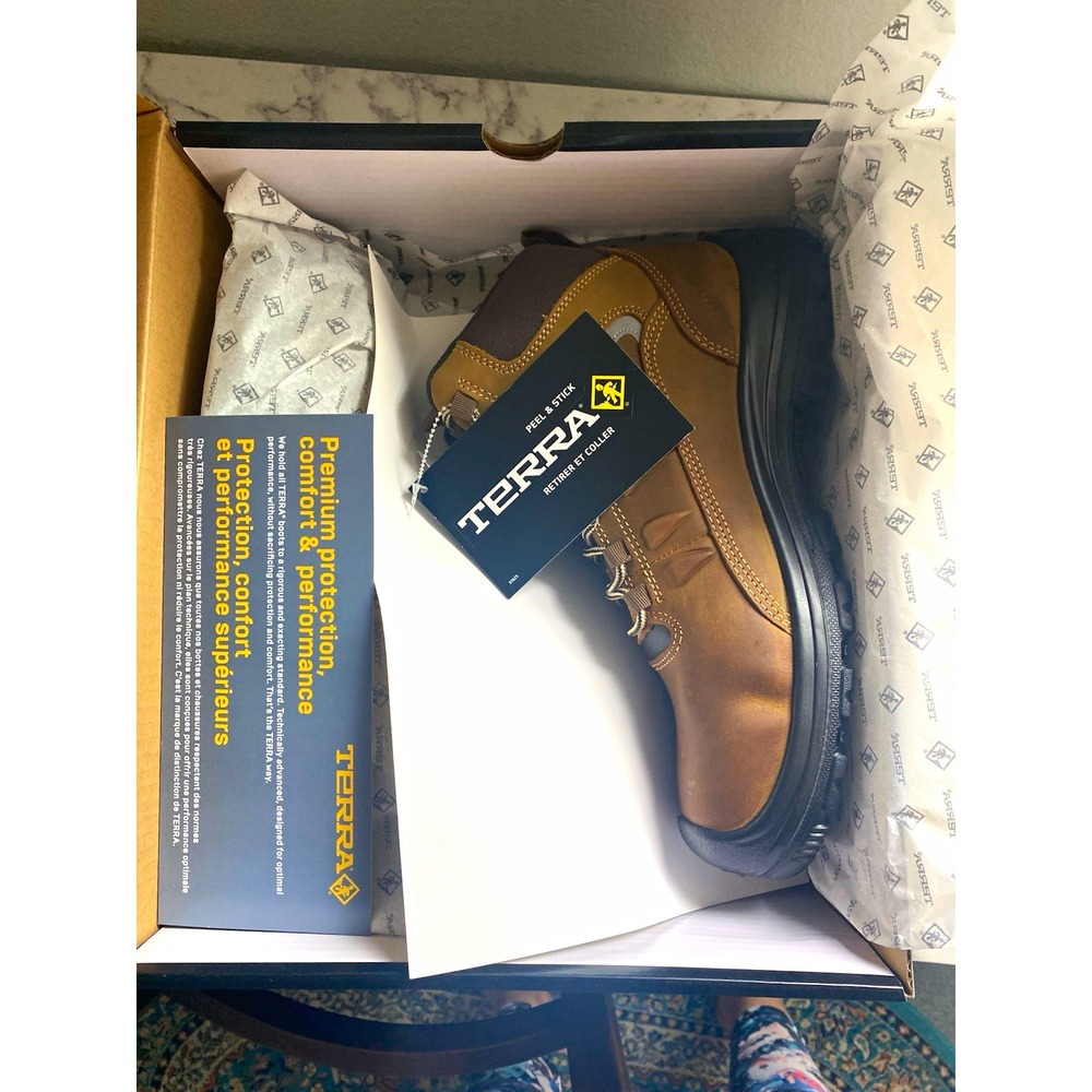 Terra Findlay Men's Work Boots SD CD Safety 8.5 M